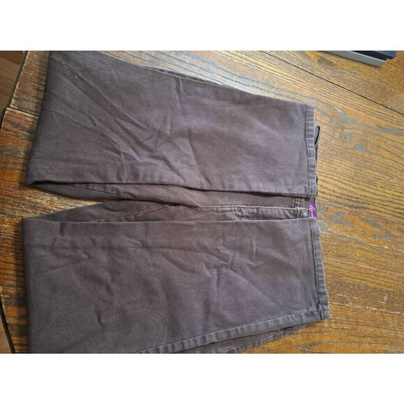 Size 6 Gloria Vanderbilt Brown Amanda Pants Denim Jeans W Pockets Belt Loops - Picture 2 of 3